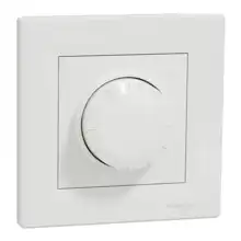 Schneider ASFORA komplet jednonásobný stmívač.otočný ř.6 370W bílá