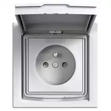 Schneider ASFORA komplet jednonásobný zásuvka síťová 2P+PE POLAR IP44