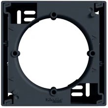 Schneider ASFORA krabice pro montáž na povrch jednonásobná ANTRACIT