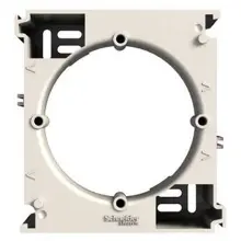 Schneider ASFORA krabice pro montáž na povrch jednonásobná CREAM