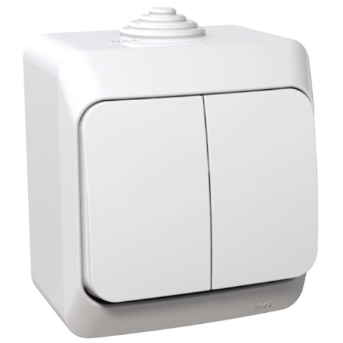 Schneider CEDAR PLUS sériový přepínač r. 5 IP44 bílá