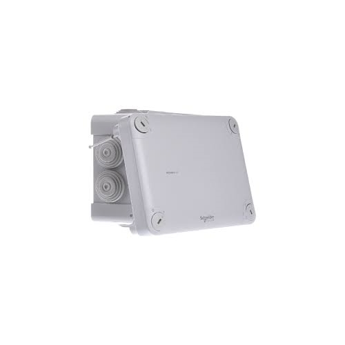 Schneider krabice na omítku MUREVA 150x105x80 RAL7035 průchodky