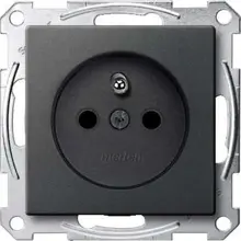 Schneider Merten zásuv.síťová systém-M 2P/PE 16A 250V bezšroub. Antracit