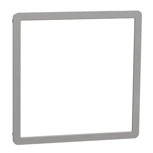 Schneider N.UNICA.Studio.Outline ram.dekorativní ; Aluminium