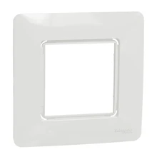 Schneider N.UNICA.Studio.Outline ram.kryci jednonásobný ; bílá 10-pack