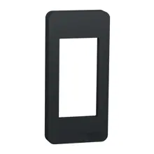 Schneider N.UNICA.Studio ram.kryci jednonásobný 1modul ; antracit