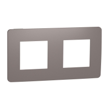 Schneider N.UNICAColors ram.kryci dvojnásobný ; Chocolate/bílá