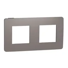 Schneider N.UNICAcolors ram.kryci dvojnásobný ; Chocolate/černá