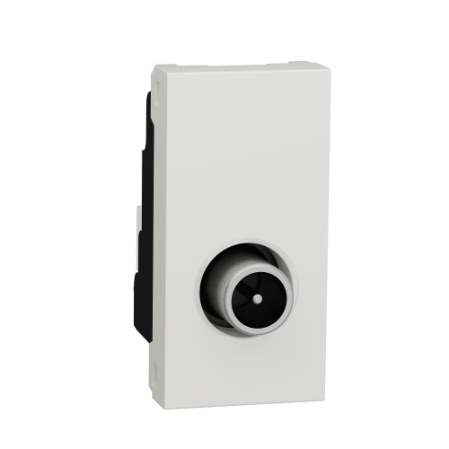 Schneider Nová UNICA strojek 1modul zásuvka anténní TV 1.5dB; bílá