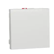 Schneider Nová UNICA strojek 2modul spínač jednopól c.1; bílá