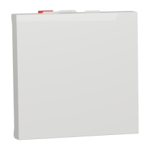 Schneider Nová UNICA strojek 2modul spínač střídavý c.6; bílá