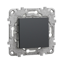 Schneider Nová UNICA strojek 2modul spínač střídavý c.6 IP44; antracit