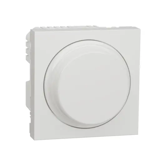 Schneider Nová UNICA strojek 2modul stmívač.otočný 5-200W; bílá