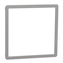 Schneider Nová UNICA Studio Outline dekorativní rámeček; Aluminium