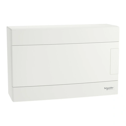 Schneider rozvodnice na omítku Easy9.EU 12mod. IP40 plná dvířka bílá N/PE
