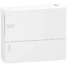 Schneider rozvodnice na omítku Mini.Pragma 12mod. IP40 plná dvířka bílá N/PE