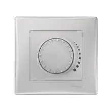 Schneider SEDNA komplet jednonásobný stmívač.otočný 2P+PE ALU