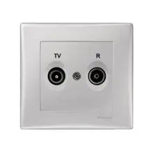 Schneider SEDNA komplet jednonásobný zásuv.anténní ALU