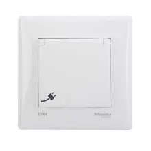 Schneider SEDNA komplet jednonásobný zásuv.síťová 2P+PE POLAR IP44