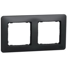 Schneider SEDNA krycí rámeček dvojnásobný antracit