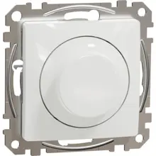 Schneider SEDNA stmívač otočný bílá