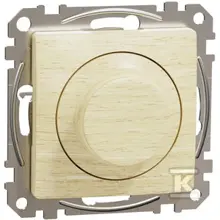 Schneider SEDNA stmívač.otočný bříza