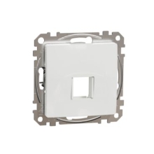 Schneider SEDNA středový kryt pro zásuvku HDMI VGA ;bílá