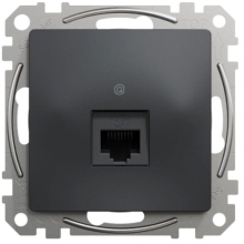 Schneider SEDNA zásuvka datová 1xRJ45 5e UTP antracit