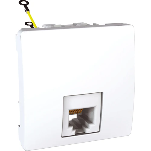 Schneider UNICA strojek 2modul zásuv.telefonni RJ11 4 kontakty POLAR