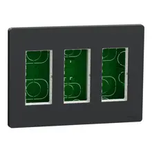 Schneider Unica System+ centrální jednotka 3x4 modulů krabice pod.omítku;antract