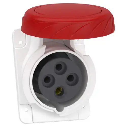 Schneider zásuvka vestavná 16A 4-pólová 380-415V IP67