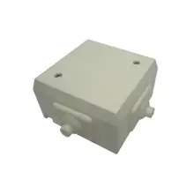 SEZ krabice na omítku 4mm 4-svorky IP43 6456-13 se svorkovnicí ;bílá