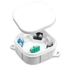 SEZ krabice na omítku A.0020B 92x92x44mm IP54 ;bílá 5x2svorky