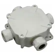 SEZ krabice na omítku ACIDUR 6mm 5-svorek IP67 6455-27 P/2 ;šedá