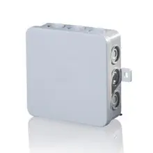 SEZ krabice na omítku Clipbox 100x100x40mm IP54 ;šedá