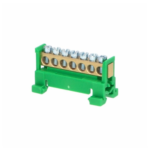 SEZ nulový můstek 7/Z 7-pól. ; zelená