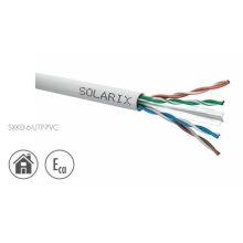 SOLARIX kabel.datový UTP SXKD-6-UTP-PVC 6.cat. 26100001 (box.305m)