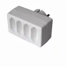 SOLIGHT adaptér rozbočovací 4x 2.5A bílá