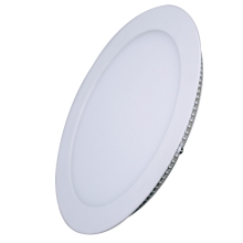 SOLIGHT LED downlight. podhledový. 18W. 1530lm. 3000K. tenký. kulatý. bílé