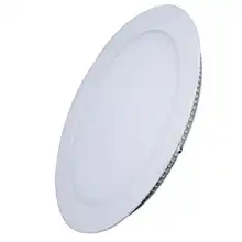 SOLIGHT LED downlight. podhledový. 18W. 1530lm. 3000K. tenký. kulatý. bílé