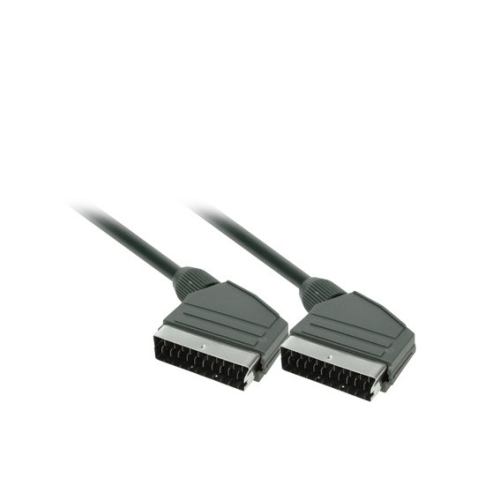 SOLIGHT mediální kabel AV rozbočovač scart-scart 21pin 1.5m EN02