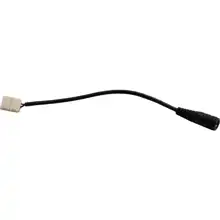 SOLIGHT napájecí konektor pro.LED.pásky 5.5mm zdířka - 8mm zacvakávací konek