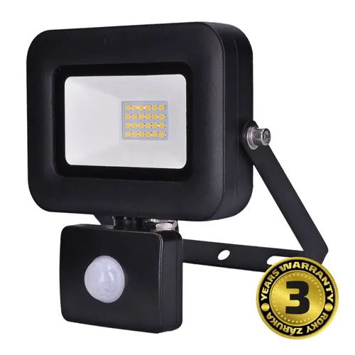 SOLIGHT reflektor (floodlight) PRO se senzorem. 20W 1700lm 5000K IP44