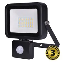 SOLIGHT reflektor (floodlight) PRO se senzorem, 50W, 4250lm, 5000K, IP44