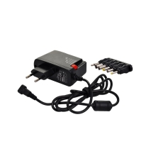 SOLIGHT univerzální síťový zdroj 1500mA stabilizovaný výměnné konektory