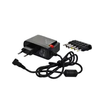 SOLIGHT univerzální síťový zdroj 1500mA stabilizovaný výměnné konektory