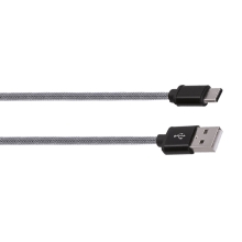 SOLIGHT USB kabel 2.0 A/M - USB C3.1/M 1m odolný Kód:SSC1601