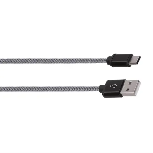 SOLIGHT USB kabel 2.0 A/M - USB C3.1/M 1m odolný Kód:SSC1601