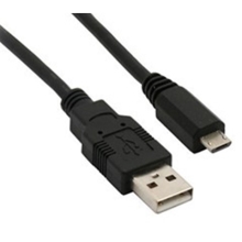 SOLIGHT USB kabel USB 2.0 A konektor - USB B micro konektor. sáček. 50cm