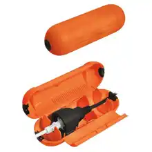 SOLIGHT venkovní ochranné pouzdro na kabely, IP44 vodotěsné